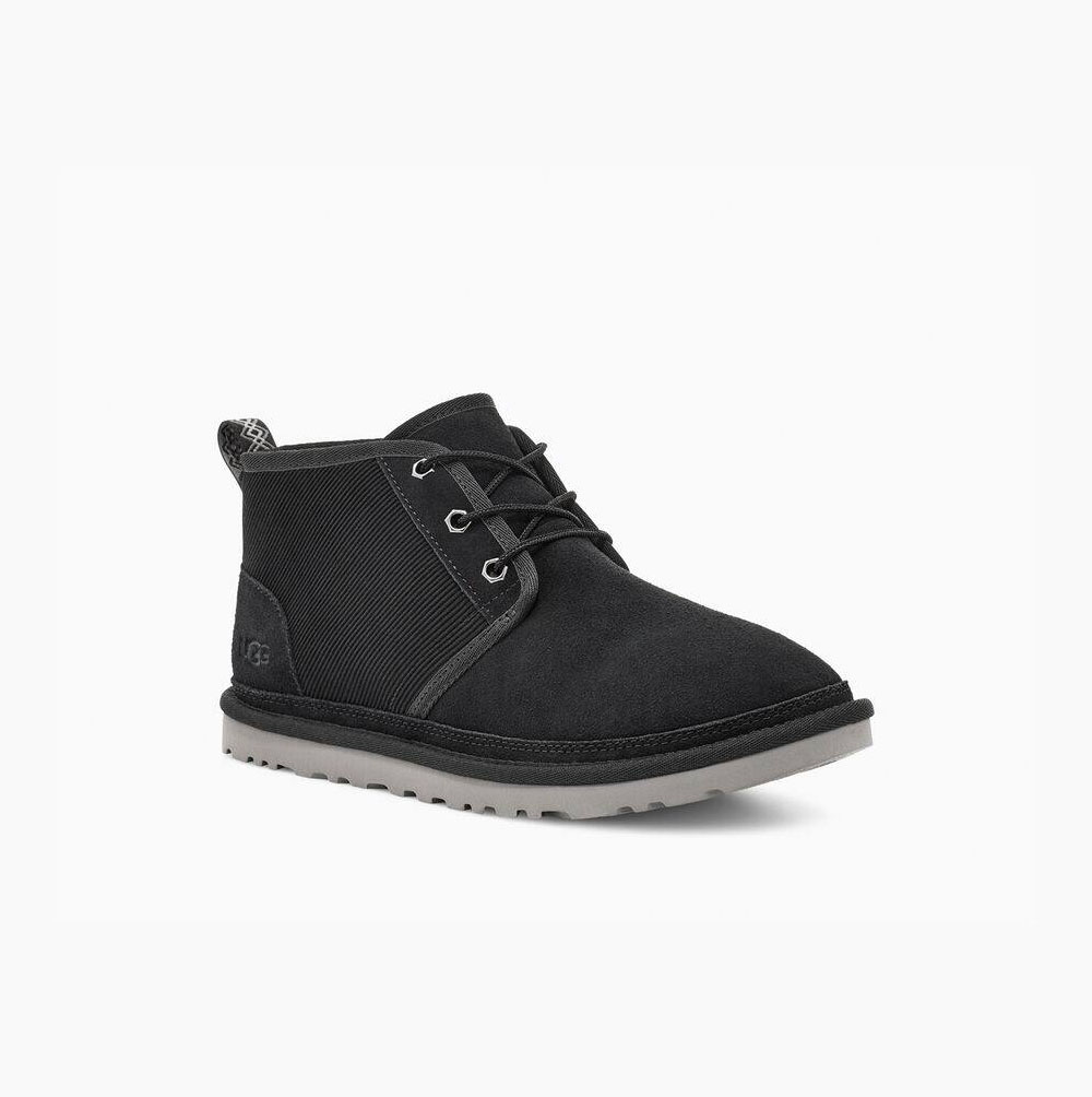 UGG Neumel Corduroy - Boots Herre - Svart (NO-T280)